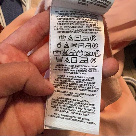 Guess light pink maxi dress with faux leather straps - Picture 7 of 11